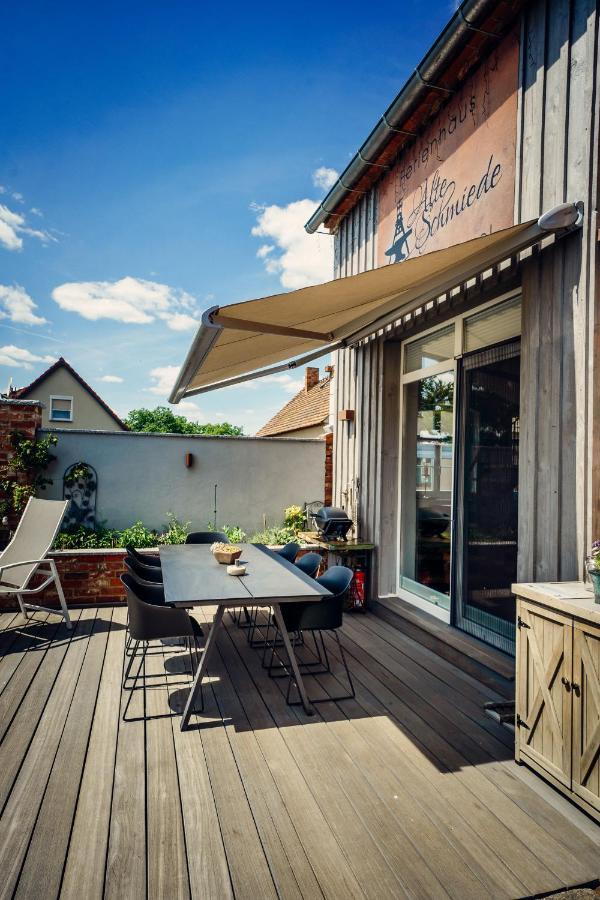 Alte Schmiede Mit Sauna, Pool Und Whirpool Im Aussenbereich Schoenstes Ferienhaus Der Lausitz Elsterheide Kültér fotó