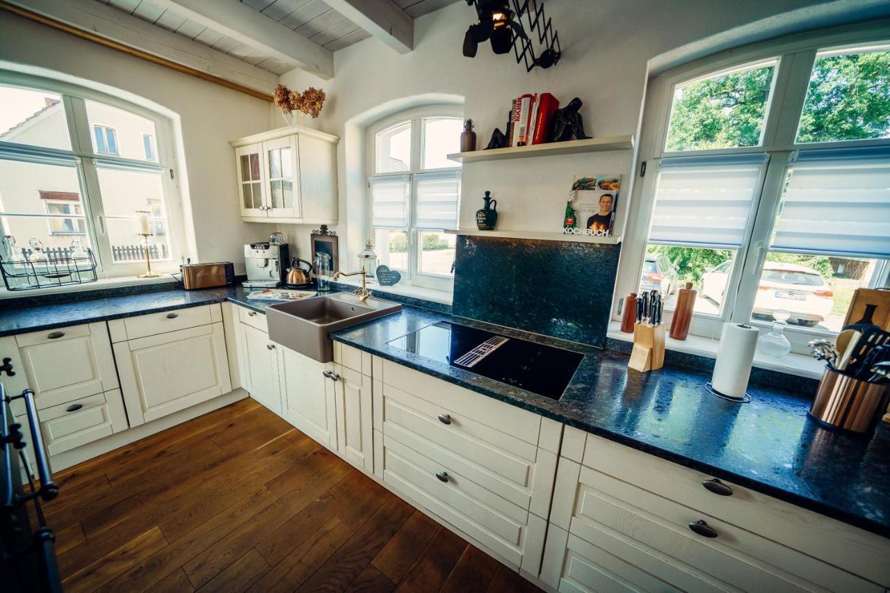 Alte Schmiede Mit Sauna, Pool Und Whirpool Im Aussenbereich Schoenstes Ferienhaus Der Lausitz Elsterheide Kültér fotó