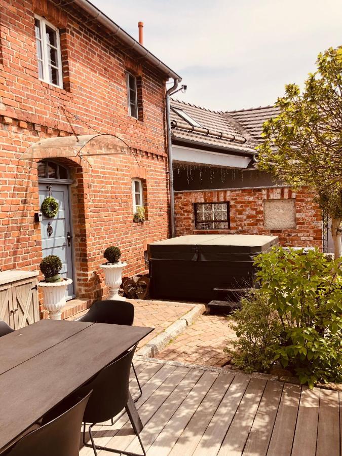 Alte Schmiede Mit Sauna, Pool Und Whirpool Im Aussenbereich Schoenstes Ferienhaus Der Lausitz Elsterheide Kültér fotó